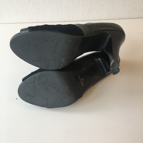 Nine West Women's Thinkableo Peep-Toe Pumps Black - Picture 4 of 5